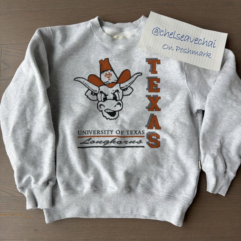 Vintage Texas Longhorn Crewneck University of Texas Longhorns football Shirt